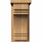 Ekena Millwork Pescadero Smooth Corbel w/Backplate, Western Red Cedar, 7 1/2"W x 12"D x 16"H COR08X12X16PEC01SWR - alternate 2